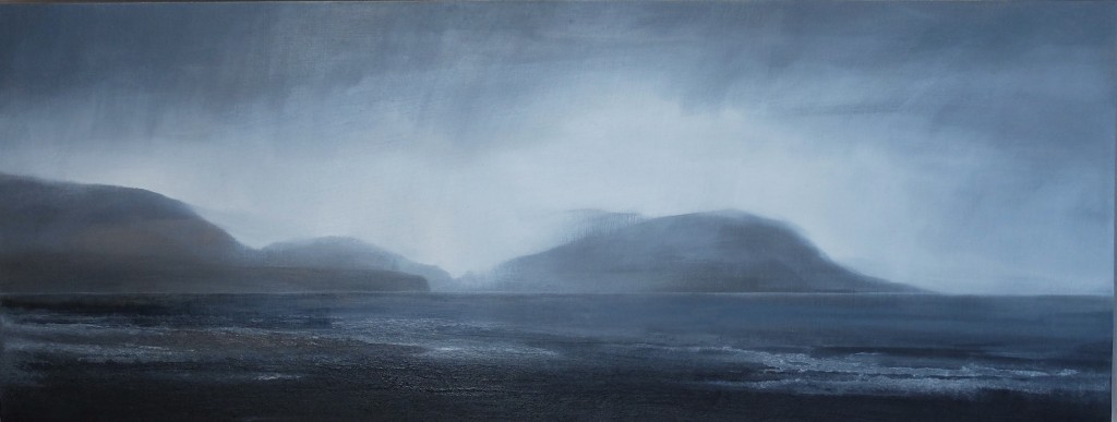 'Towards Hoy Orkney' oil on board 30x80cm £550 SOLD