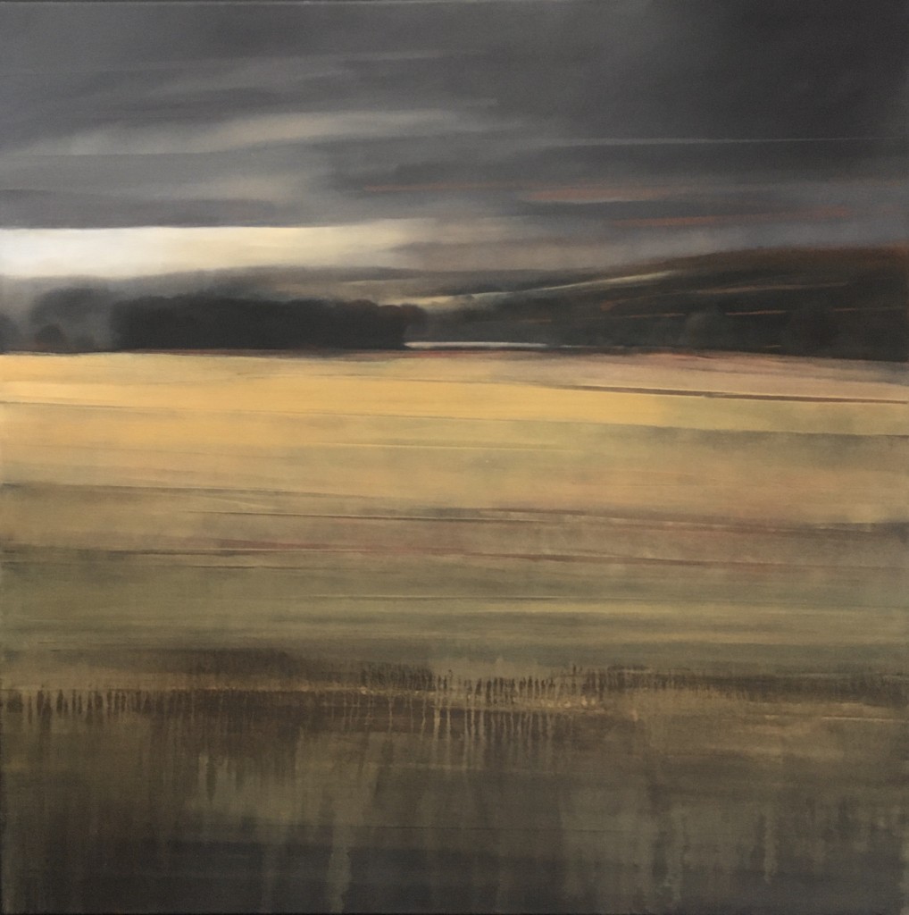 'Cotswold' oil on canvas 100x100cm SOLD